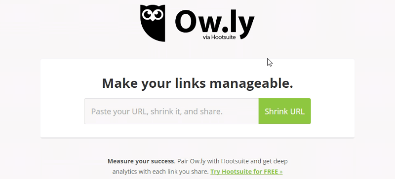 Ow.ly - ¡Acortar URL! Ventajas y desventajas 
