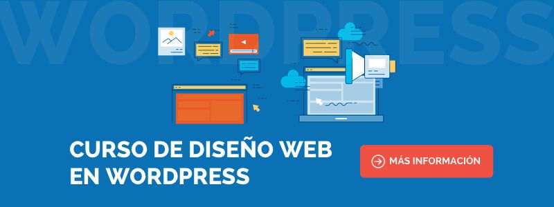 Curso de WordPress profesional y diseño web en Barcelona