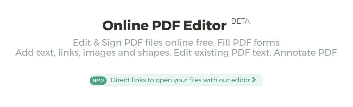 Online Pdf Editor