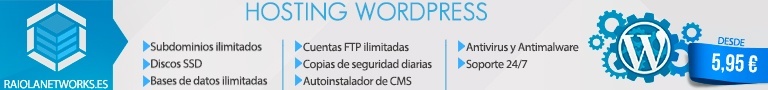 Hosting Para Wordpress Con Un 20% De Descuento - Raiola Networks