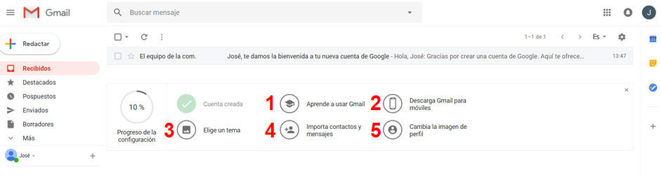 ¿Cómo Configurar Completamente Mi Cuenta De Gmail De Google?