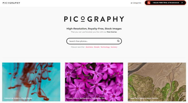 Picography, banco de imágenes gratis