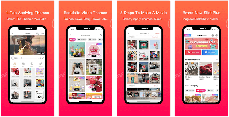 SlidePlus: Videos Con Fotos y Música