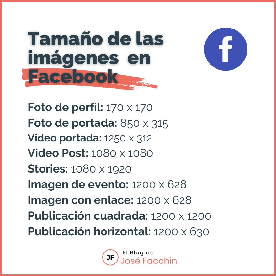 Dimensiones de las imágenes para Facebook