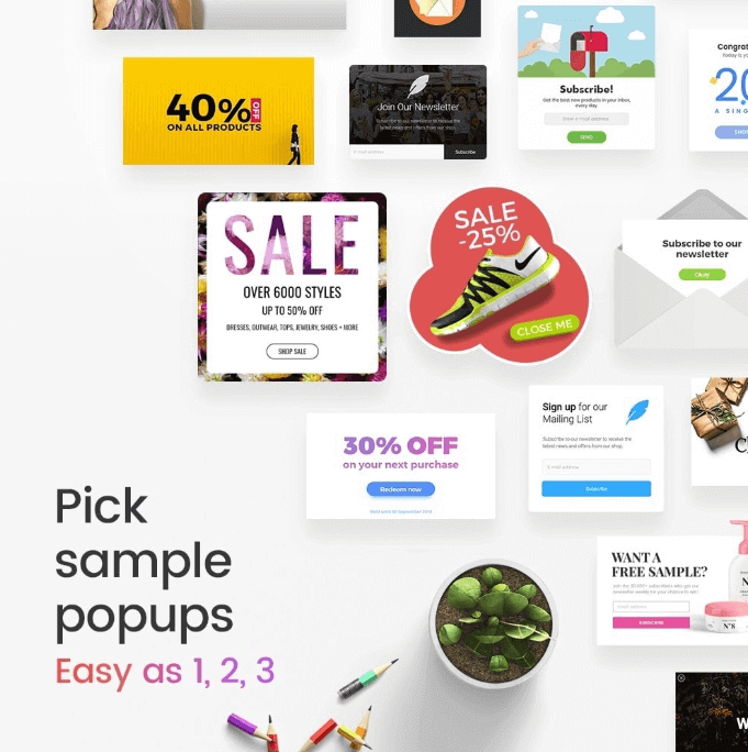 Addons de Prestashhop para Pop ups: Creative Pop Up