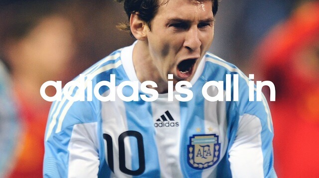 Ejemplo Brand Ambassador Adidas Y Messi