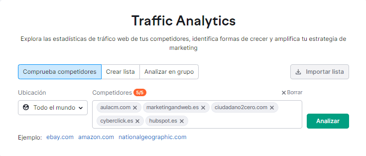 Traffic Analytics