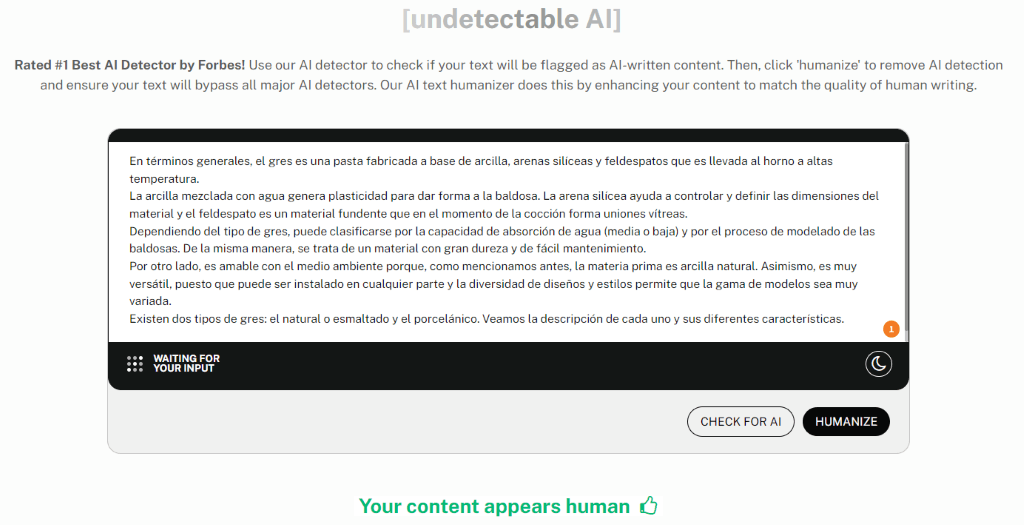 Undetectable Ai 