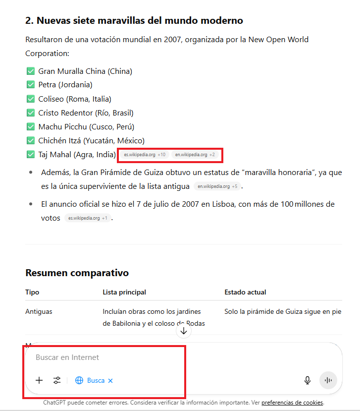SearchGPT como buscador en internet