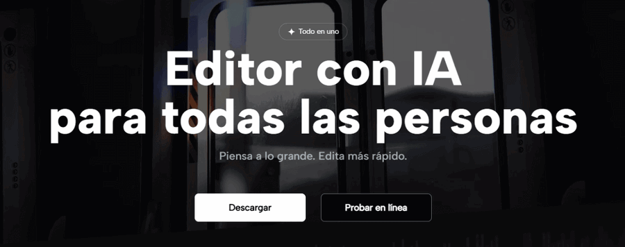 Capcut, editor de videos con IA