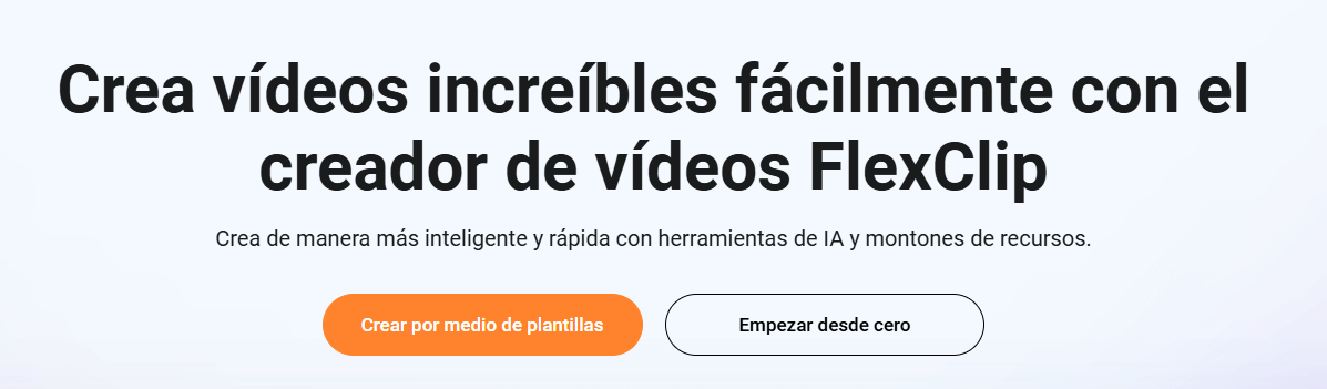 Flexclip, herramienta de edición de videos