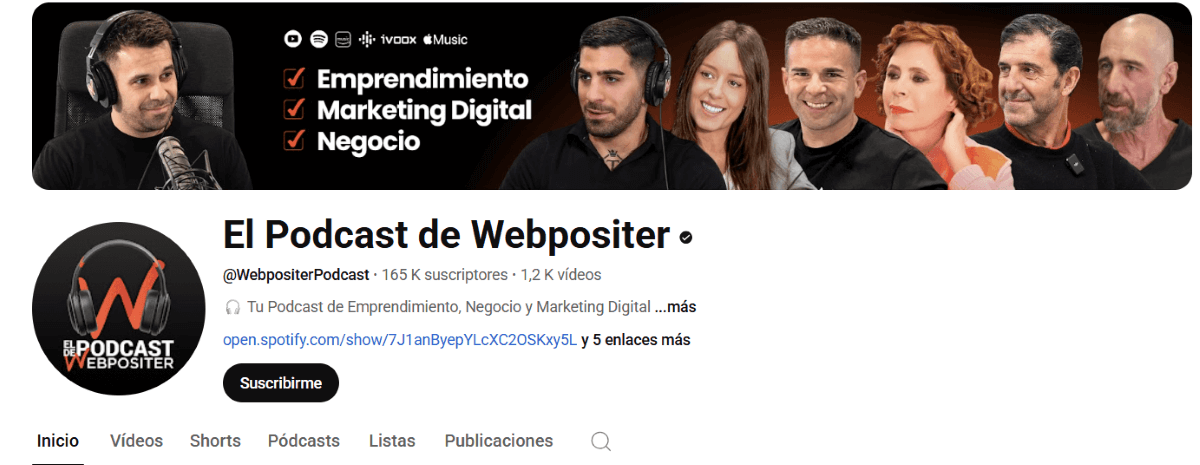 El pódcast de Webpositer